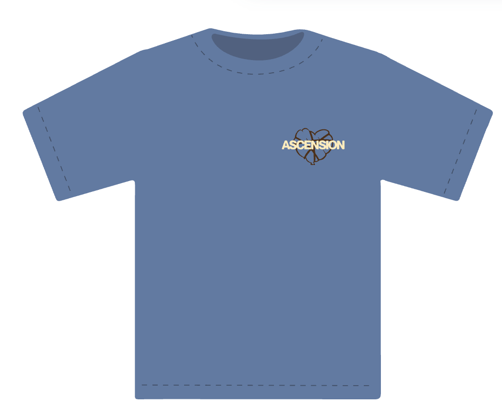 Ascension T-Shirt Blue